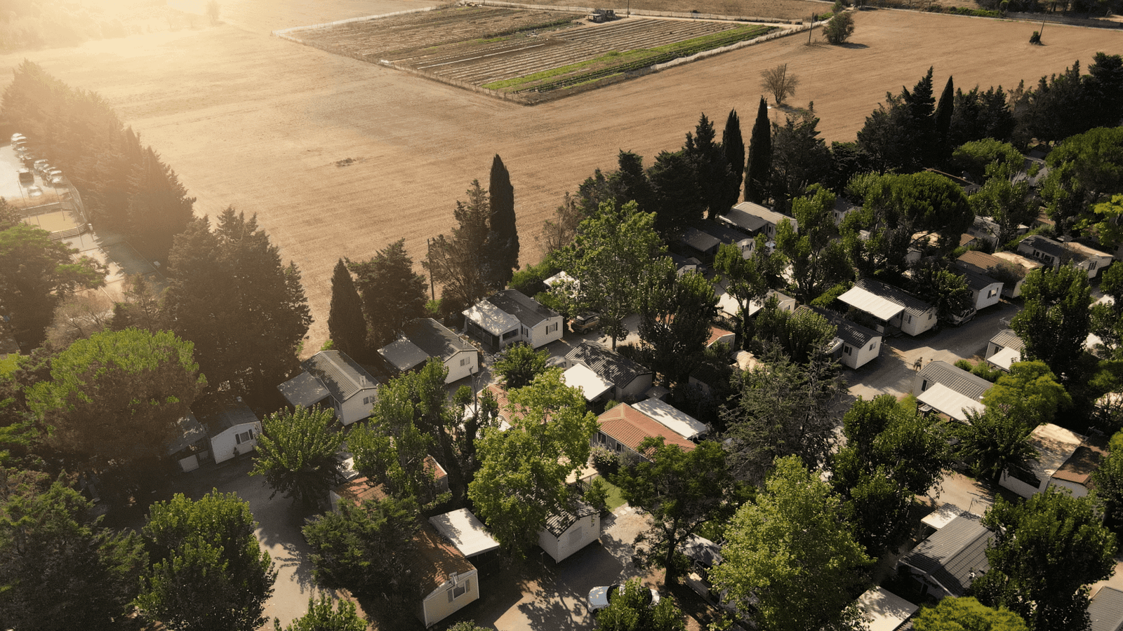 Mise en valeur du camping « Le Mas d&rsquo;Isle » à Lunel.