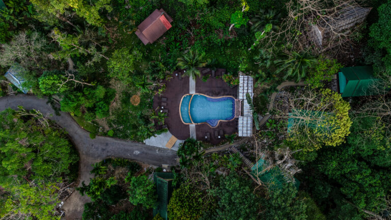 Photos drone hotel de luxe