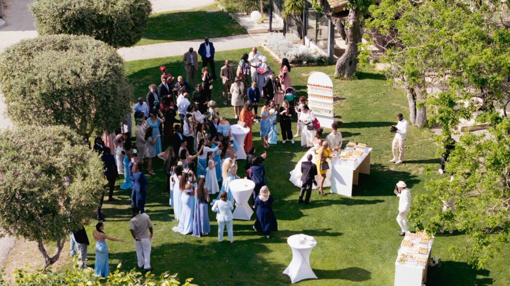 Photographe aérien mariage à Montpellier