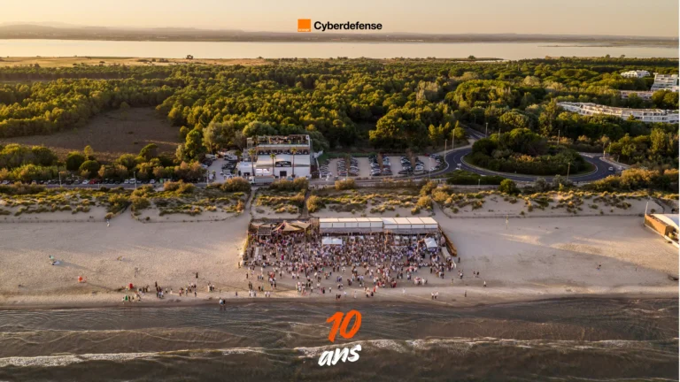 10 ans d’Orange Cyberdefense – prestation drone