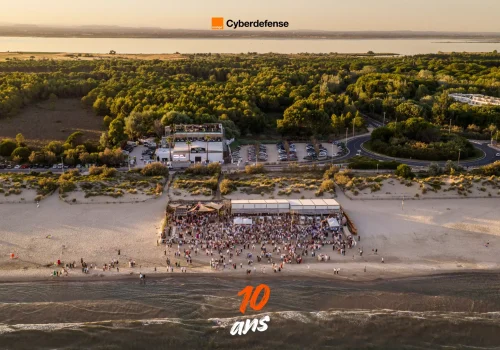 10 ans d’Orange Cyberdefense – prestation drone