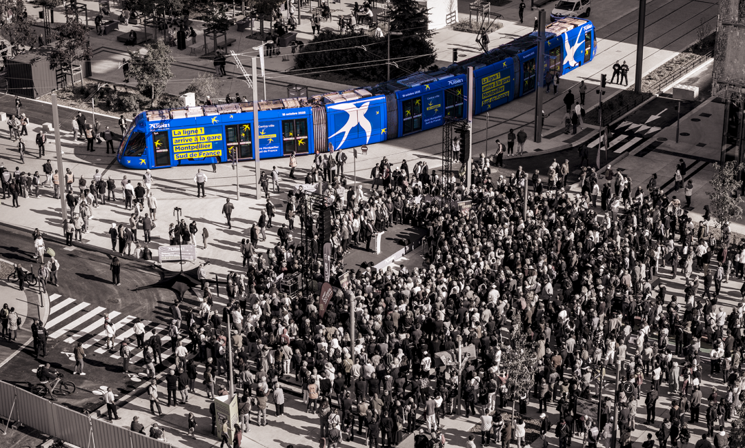 Inauguration de l’extension de la Ligne 1 du Tramway à Montpellier
