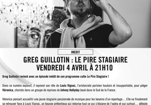 Tournage du Pire Stagiaire avec Greg Guillotin
