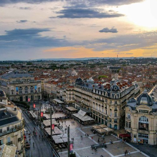 Photo drone Montpellier
