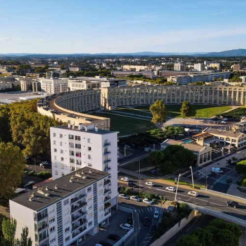 film entreprise drone et Production audiovisuelle montpellier. Videaste immobilier Montpellier
