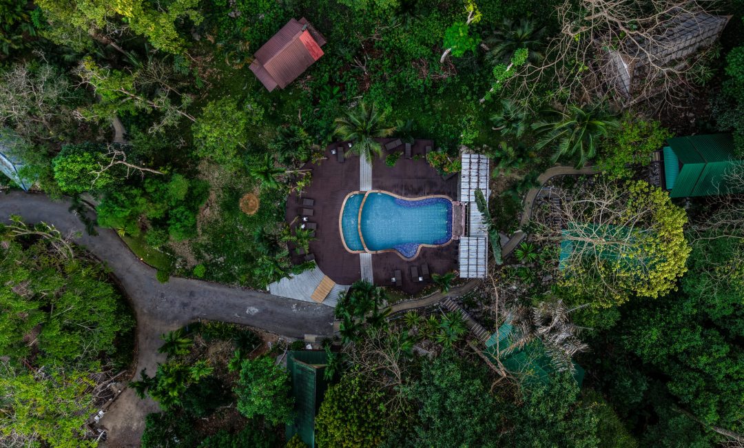 Photos drone hotel de luxe