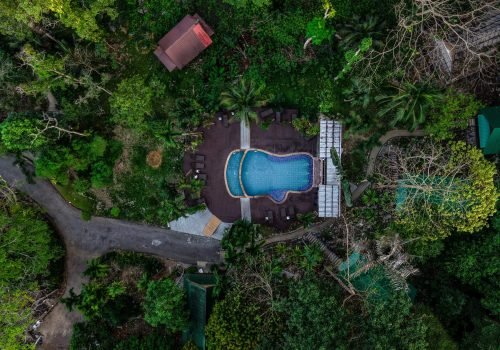 Photos drone hotel de luxe