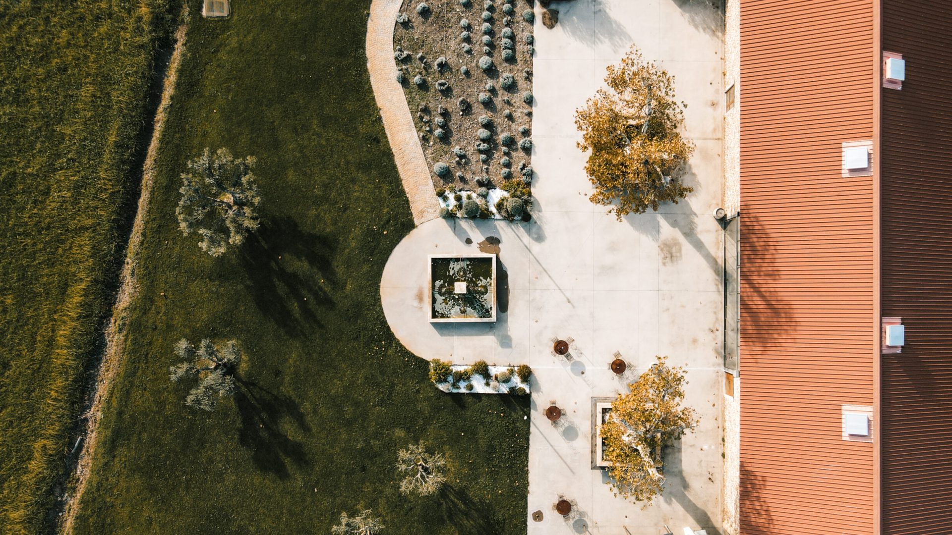 Photographie de mariage aérienne par drone à Montpellier