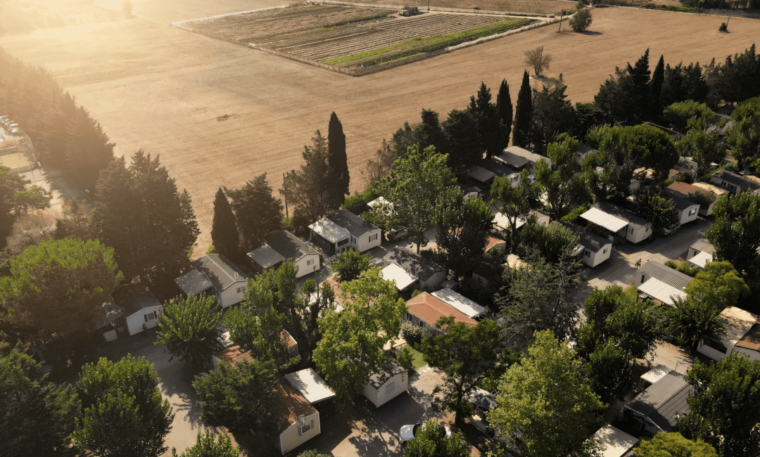 Mise en valeur du camping « Le Mas d&rsquo;Isle » à Lunel.